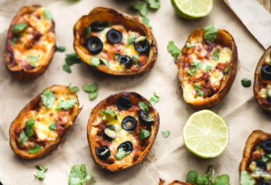Loaded – Jalapeno Popper Potato&nbsp;Skins!