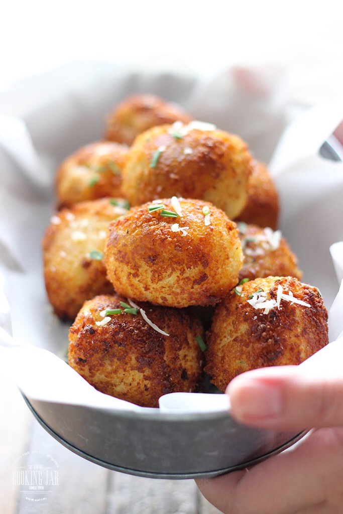 Leftovers? Make Mash Potato Bombs!  
