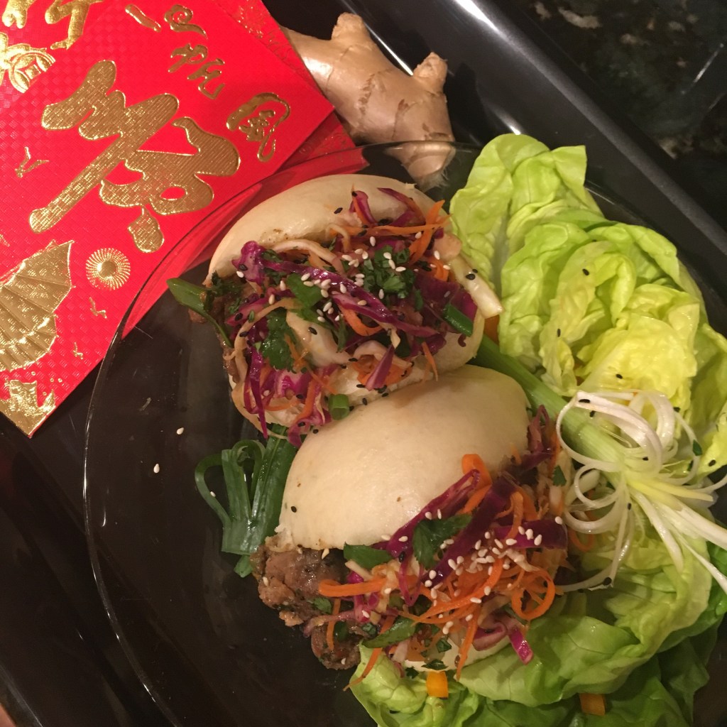 BBQ Pork Buns Sliders with Sweet Cabbage&nbsp;Slaw
